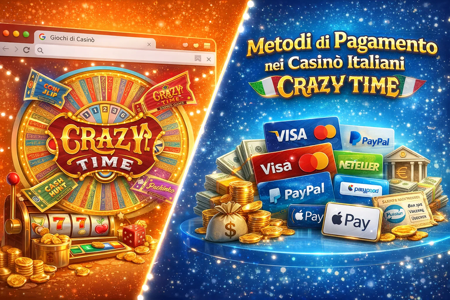 Metodi di Pagamento nei Casinò Italiani Crazy Time