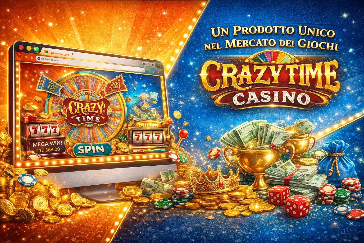 Crazy Time - Ruota del Game Show