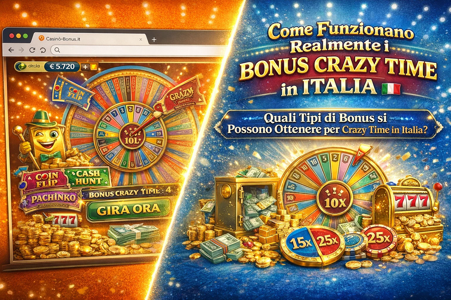 Come Funzionano Realmente i Bonus Crazy Time in Italia