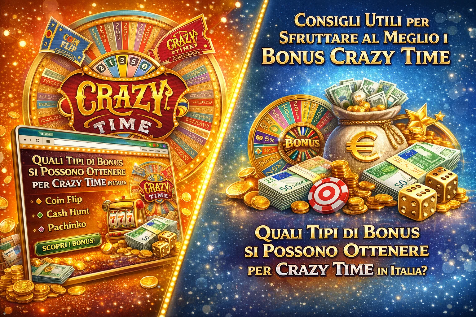 Consigli Utili per Sfruttare al Meglio i Bonus Crazy Time