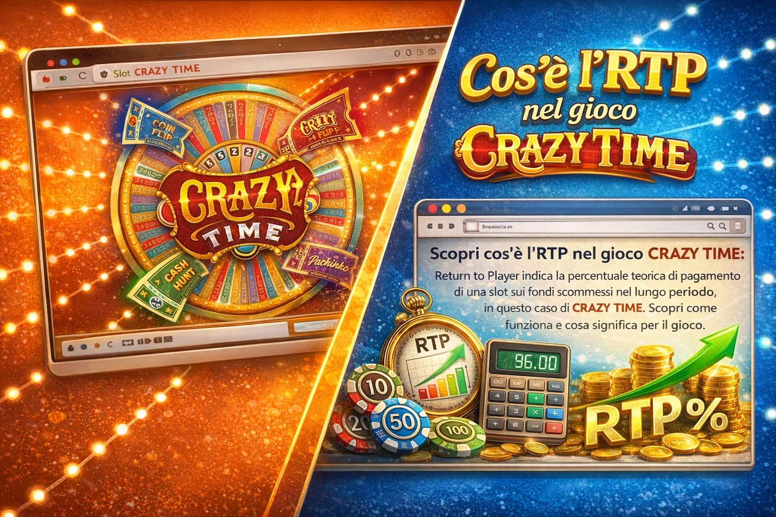 Cos'è l'RTP nel gioco Crazy Time