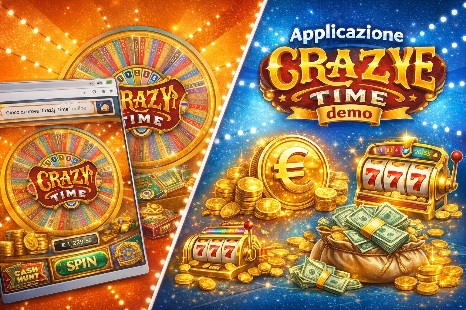 Casinò con APK per Crazy Time